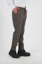 braune elegante Jogger Chino Hose Pantello